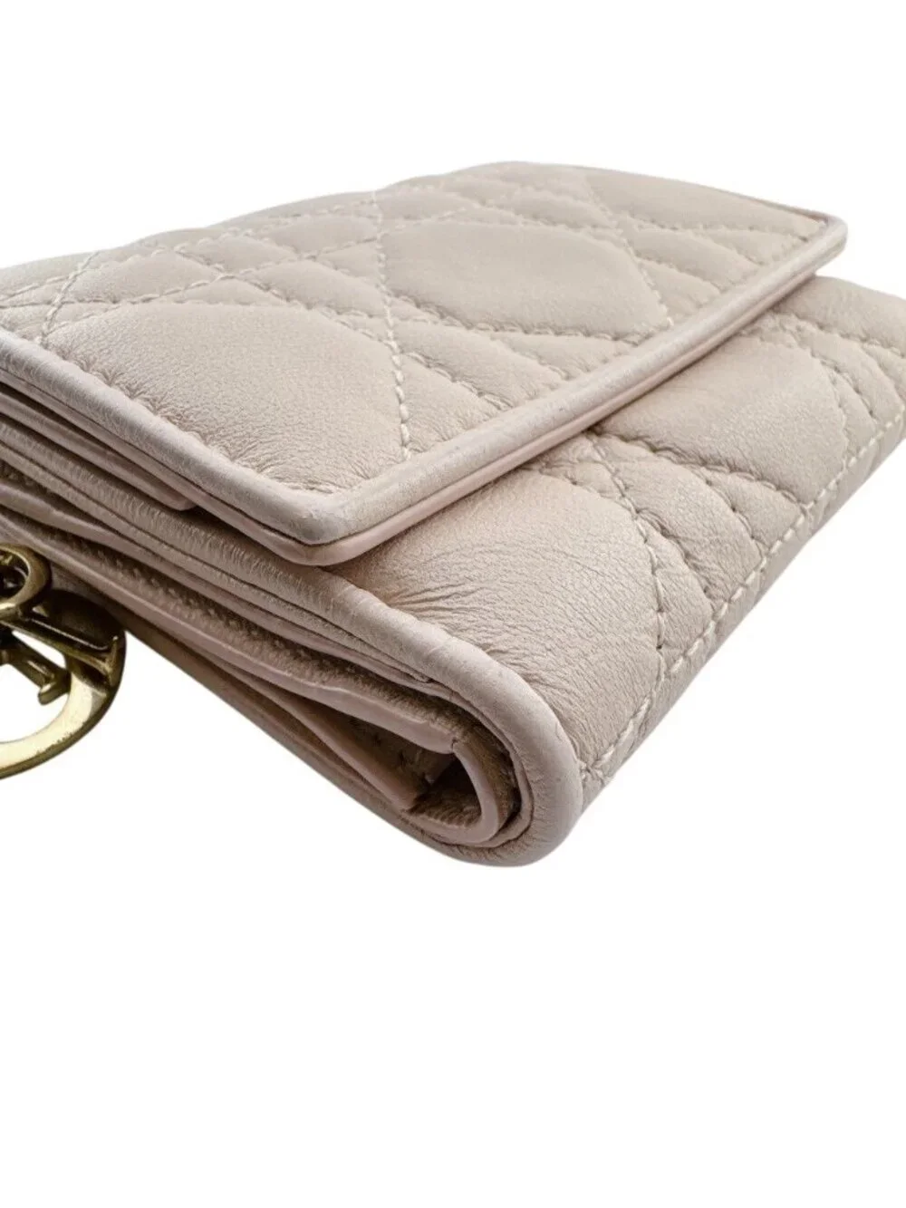 Dior Cannage Trifold Wallet